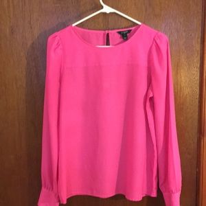 Highlighter pink J.Crew dress shirt